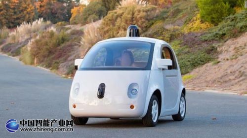 谷歌无人驾驶原型车“萤火虫”
