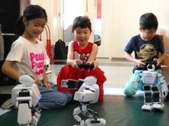 北京东城区青少年科技馆首次将人工智能课程引进幼儿园