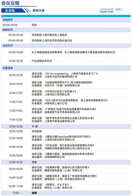 第四届长三角智能制造高峰论坛在上海启幕，共筑产业新生态