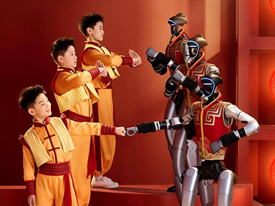 以武会春，宇树春晚机器人马年秀出“赛博真功夫”