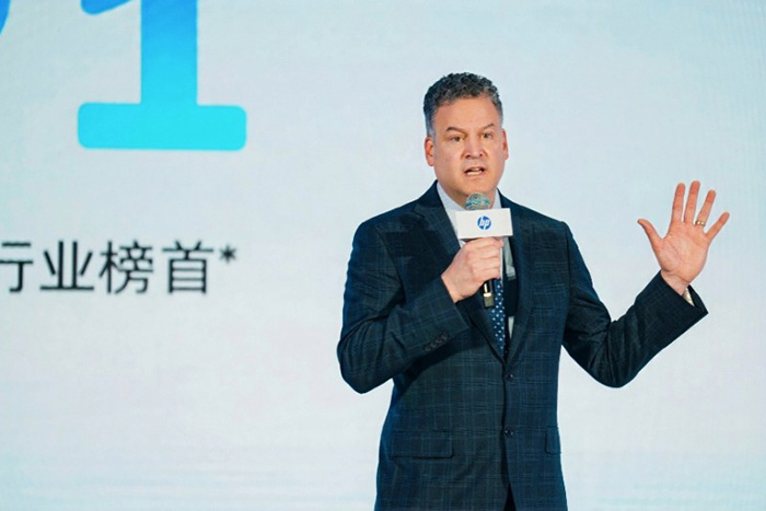 惠普公司办公打印解决方案事业部全球总裁Craig Bernero