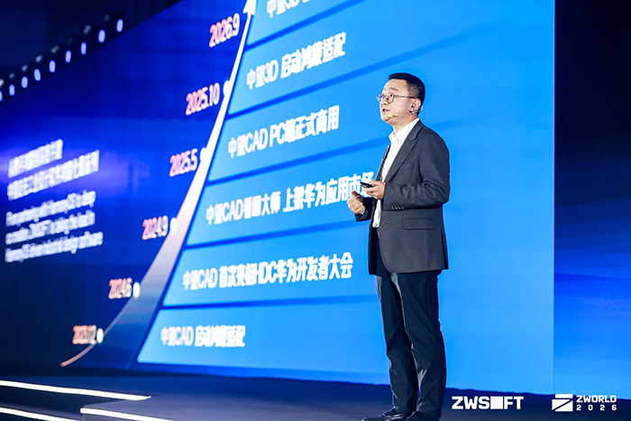 ZWORLD 2026中望全球生态大会成功举办，以AI+CAD共建工业可持续创新生态